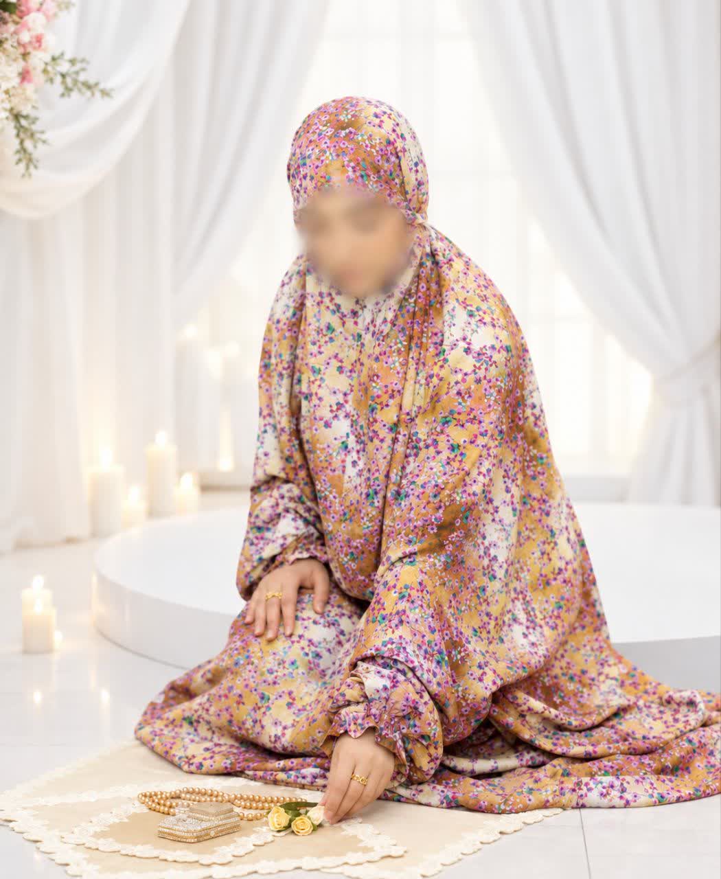 چادر نماز آستین دار